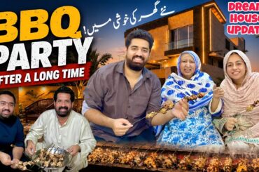 BBQ Party With BaBa G & Mom At Home 😍 | Dream House 🏡 Update | BaBa Food & BaBa Fun RRC Vlogs