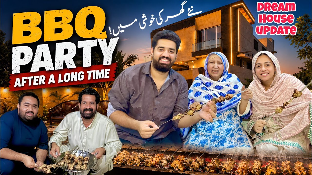 BBQ Party With BaBa G & Mom At Home 😍 | Dream House 🏡 Update | BaBa Food & BaBa Fun RRC Vlogs BBQ Party With BaBa G & Mom At Home 😍 | Dream House 🏡 Update | BaBa Food & BaBa Fun RRC Vlogs