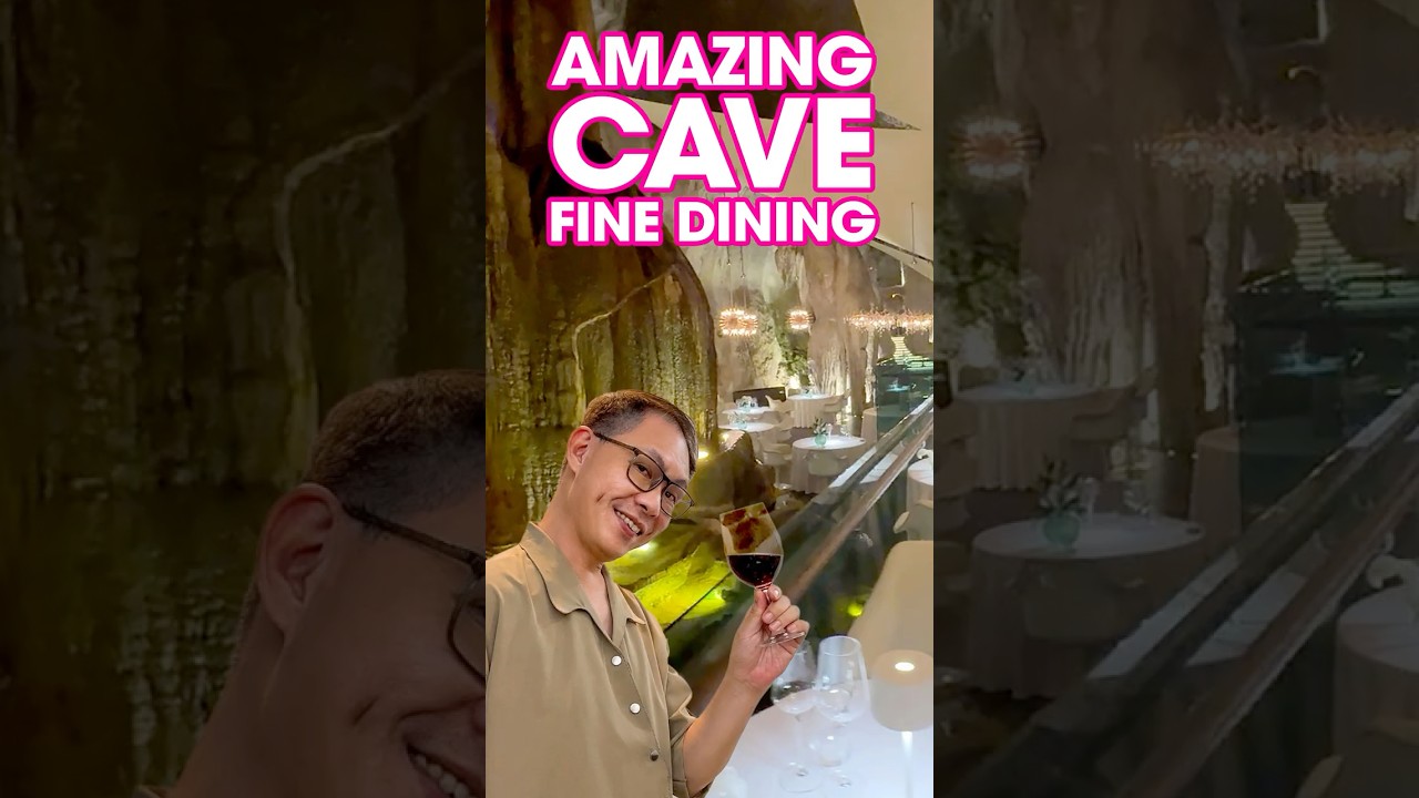 Fine Dining Inside A 260-Million-Year-Old Cave? Jeff Cellar #finedining #ipoh #hotspring Fine Dining Inside A 260-Million-Year-Old Cave? Jeff Cellar #finedining #ipoh #hotspring