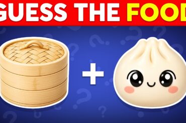 Guess The Food By Emoji 🍔🥤Ultimate Food & Drink Emoji Quiz