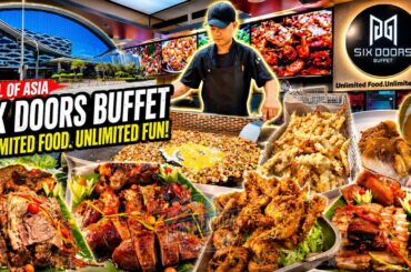 [4K] SIX DOORS BUFFET MALL OF ASIA FOOD TOUR | One of MOA’s Best Buffets? Complete Buffet Experience