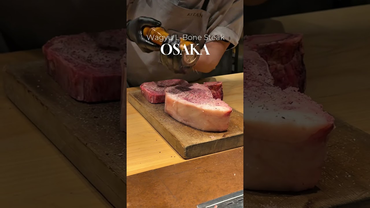 My favorite Osaka steak restaurant by the Kitan Group! My favorite Osaka steak restaurant by the Kitan Group!