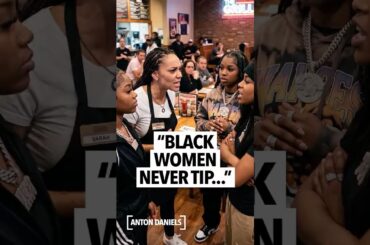 Restaurant server says black women never tip, and are the most unruly customers she has to deal with