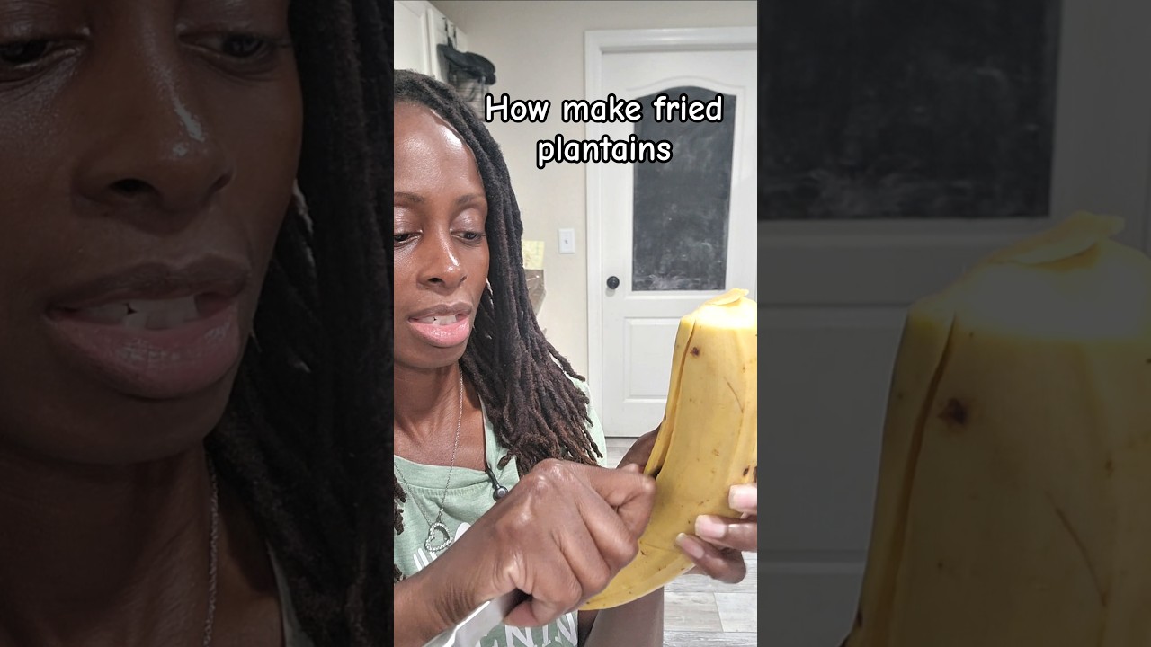 How To Make Plantains that’s perfect everything 😍 #cooking # #friedplantain #haitiancreator How To Make Plantains that's perfect everything 😍 #cooking # #friedplantain #haitiancreator