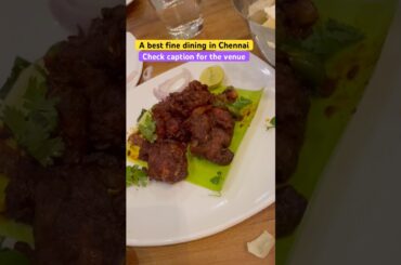 One of the best fine dining restaurants at Chennai, Tulips, Greenpark, Vadapalani, Chennai #tulips