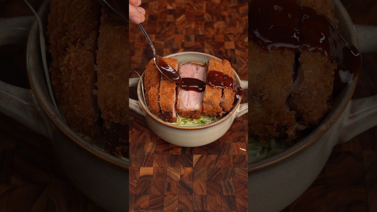 Learning to Cook a Recipe from Every Country Ep 1 | Giant Pork Tonkatsu from Japan #cooking #recipe Learning to Cook a Recipe from Every Country Ep 1 | Giant Pork Tonkatsu from Japan #cooking #recipe