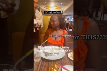 POV it's your first time at a fancy restaurant #restaurant #finedining #food #relatable #funny