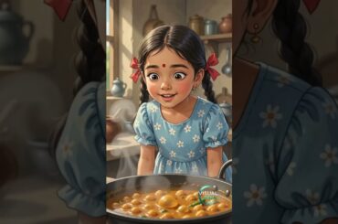The Art of Making Chole Bhature | Ghibli Style Village Cooking #shorts #cooking #ghibli