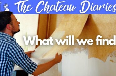 Stripping the Wallpaper in Our Townhouse's Dining Room! 🛠️