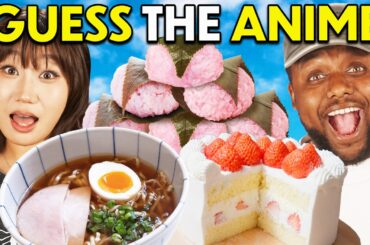 Anime Fans Guess The Anime From The Food!