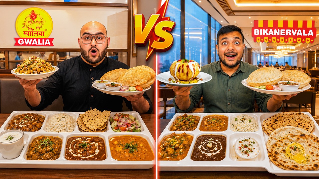 Who Serves Better Food? | Gwalia Or Bikanervala | Honest Review | Viwa Food World Who Serves Better Food? | Gwalia Or Bikanervala | Honest Review | Viwa Food World