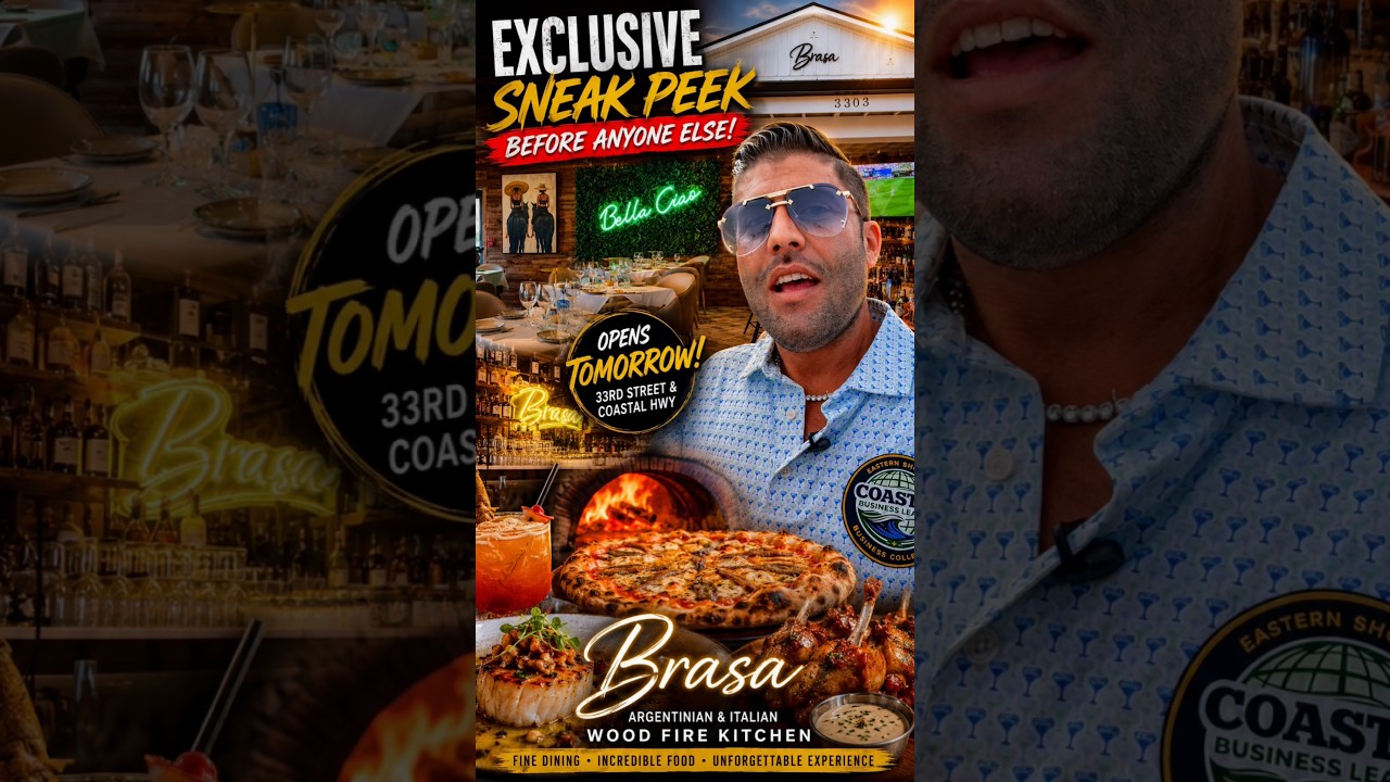 Ocean City’s HOTTEST New Restaurant Opens TOMORROW… And It Blew Me Away! 🍕🔥 Ocean City’s HOTTEST New Restaurant Opens TOMORROW… And It Blew Me Away! 🍕🔥