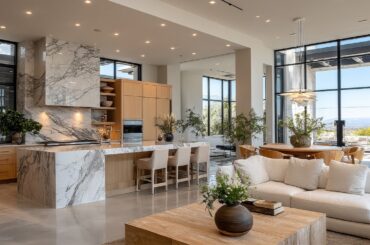 How to Combine Living, Kitchen, and Dining with Smart Zoning Interior Design