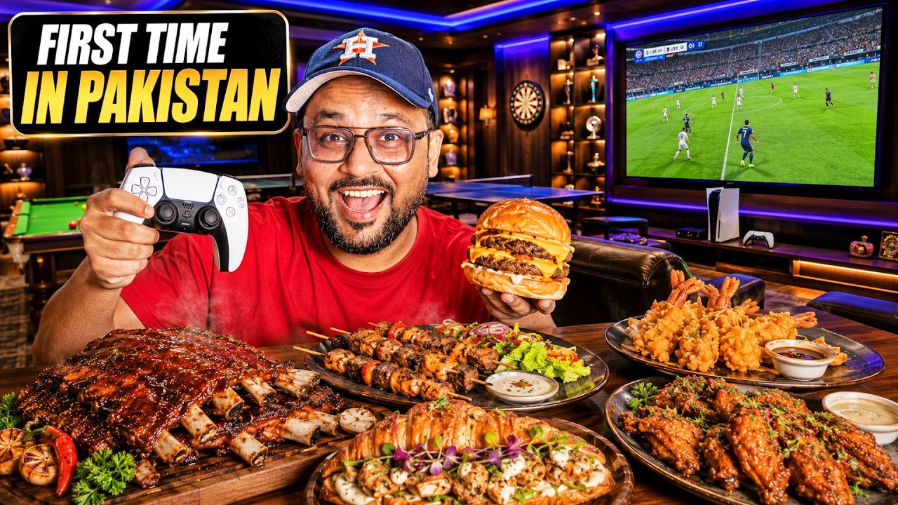 Pakistan’s First Private Leisure Lounge + Amazing Food! ๐ต๐ฐ Pakistan's First Private Leisure Lounge + Amazing Food! ๐ต๐ฐ