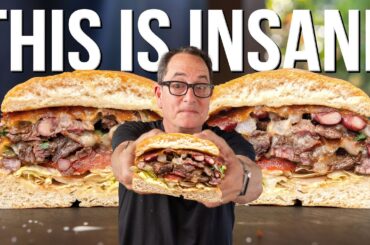 This Cheesy Steak Torta Is Absolutely Ridiculous