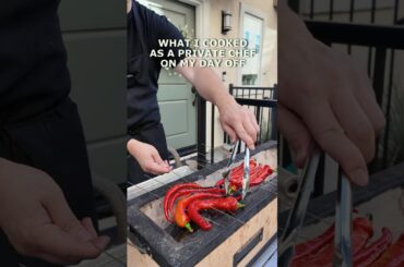 What I cooked as a private chef on my day off!