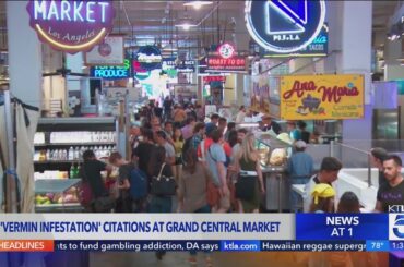 'Vermin infestation' closes 3 Grand Central Market restaurants