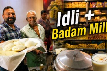 തത്തമംഗലം പാൽ ബണ്ണും നെന്മാറ ഇഡലിയും - Thathamangalam Street Food + Nenmara Midnight Idli