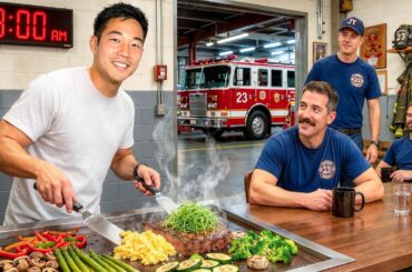I Surprised Firefighters With a Gourmet Meal