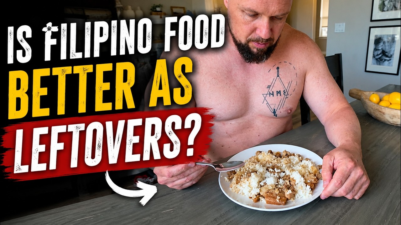 Trying Filipino food as leftovers for the 1st time in my life! Trying Filipino food as leftovers for the 1st time in my life!