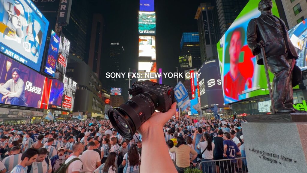 Sony FX5: New York City