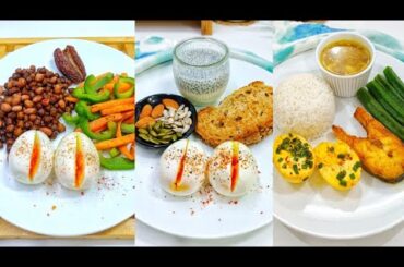 15 Different healthy & high protein breakfast, lunch & dinner ideas.