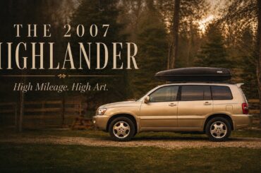 The Chef's Table treatment for our old 2007 Toyota Highlander