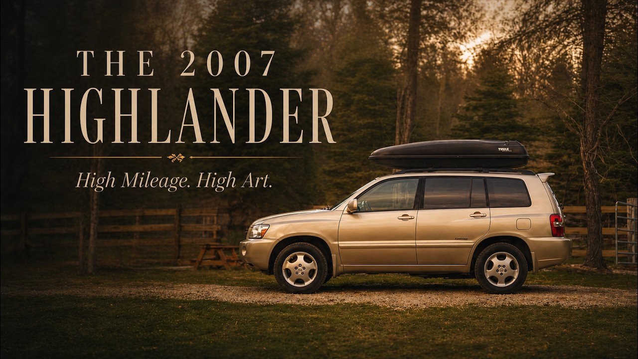 The Chef’s Table treatment for our old 2007 Toyota Highlander The Chef's Table treatment for our old 2007 Toyota Highlander