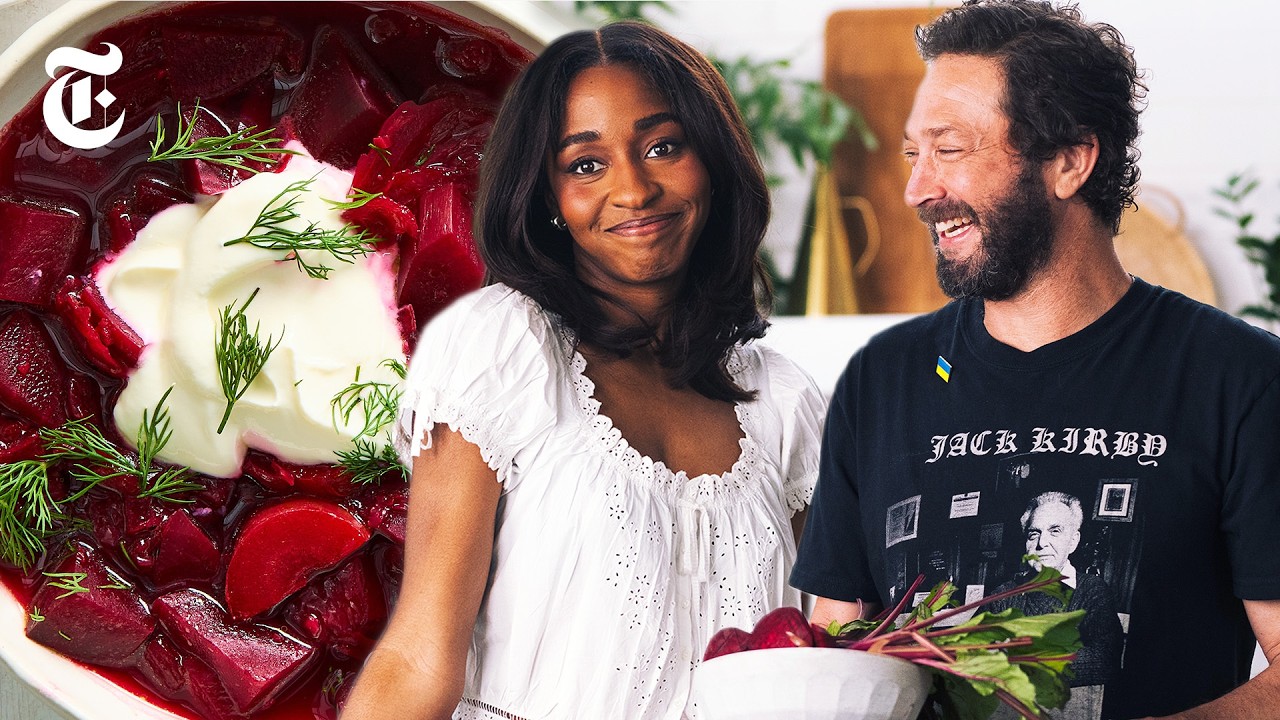 Ayo Edebiri and Ebon Moss-Bachrach of ‘The Bear’ Cook Together IRL | NYT Cooking Ayo Edebiri and Ebon Moss-Bachrach of ‘The Bear’ Cook Together IRL | NYT Cooking