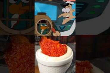 Dr Heinz Hot n Spicy Honey Glazed Drizzled Delivery!🍗 #shorts #chicken  #phineasandferb #disney