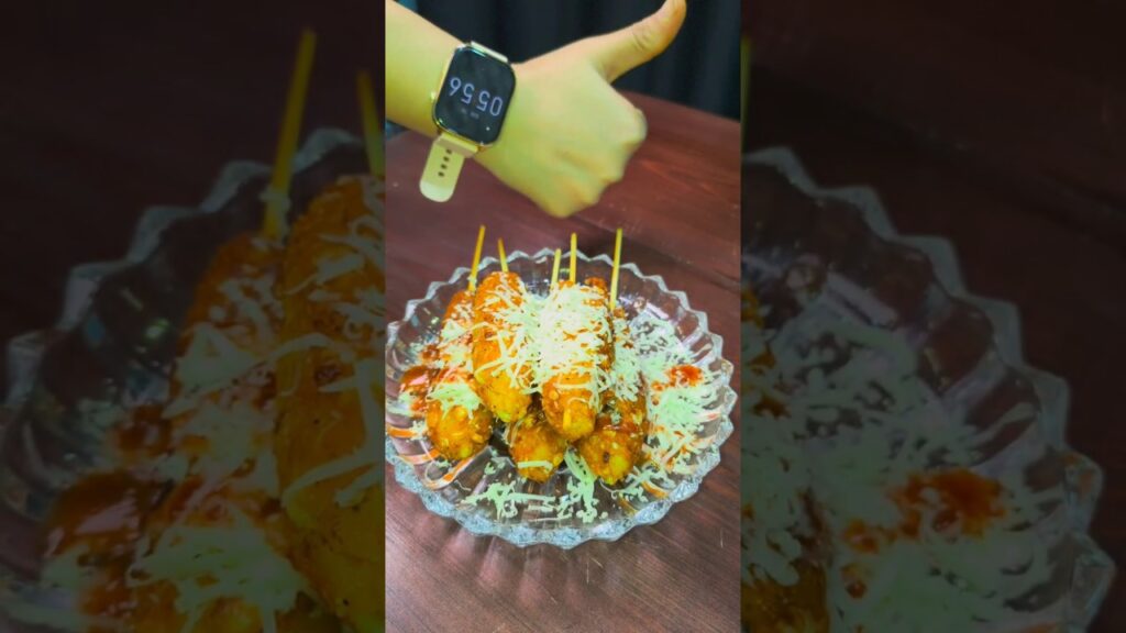 🌽 Crispy Cheesy Corn Sticks | Monsoon Special Snack 🤤 #Shorts #viral