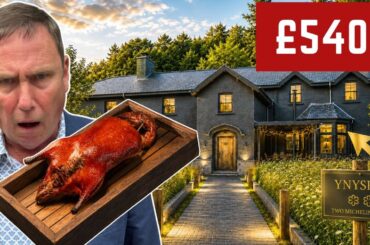 The UK's Most Expensive Restaurant! £540! 30 Courses! RIDICULOUS!!