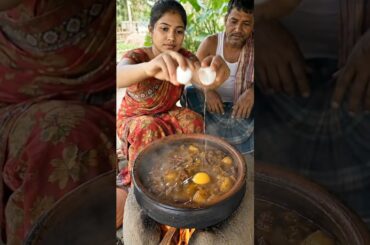 Traditional Village Beef Curry Cooking | Bengali Beef Recipe |  #shorts #recipe #cooking #BeefCurry