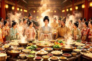 【ENG DUB】👑🍜 Overworked Chef Travels Back, Turns Cold Palace Into a Food Paradise #shortdrama