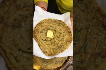 Thecha paneer paratha #shorts #viral #paratha #trending #viralvideo #cooking