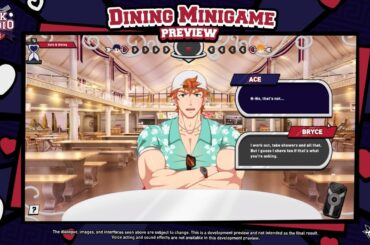 Jock Studio 3 Year Anniversary Preview - Dining Minigame