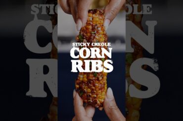 Sticky Creole Corn Ribs