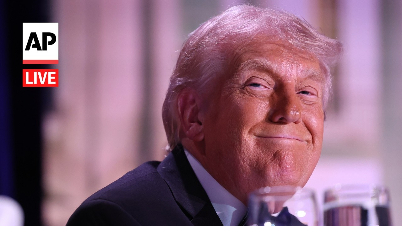 LIVE: Trump speaks at White House Correspondents’ Association dinner LIVE: Trump speaks at White House Correspondents’ Association dinner