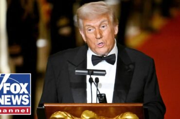WATCH: President Trump delivers remarks at the White House Correspondents’ Association Dinner