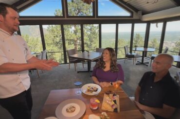 Enjoy fine dining and an award-winning wine list at Flagstaff House in Boulder