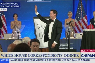 Oz Pearlman at White House Correspondents' Dinner