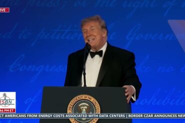 WATCH: President Trump Cracks Jokes Throughout the Night at the Correspondents' Dinner - 07/24/26
