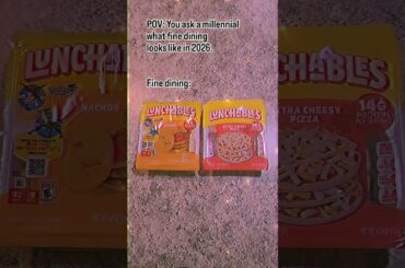 POV: You ask a millennial what fine dining looks like in 2026. Fine dining:​✨ 🍽️ ​✨ 🍽️ ​✨ 🍽️ ​✨ 🍽️