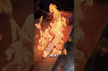 Molten Aluminum Turns This Wooden Table Into a Masterpiece!