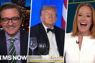 See Chris and Jen instantly react to the White House Correspondents' Dinner