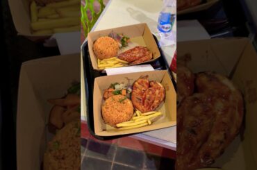 Absolute Korean chicken steak with rice Chef’s Table Courtside #shorts #viralshorts #foodvlog