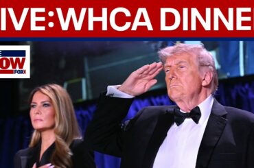 LIVE: Trump attends rescheduled White House Correspondents' dinner after shooting