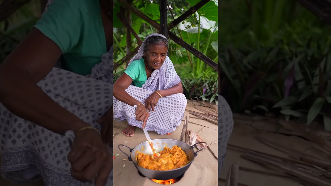 Village Style Chicken with Ash Gourd #shorts #cooking #recipe Village Style Chicken with Ash Gourd #shorts #cooking #recipe