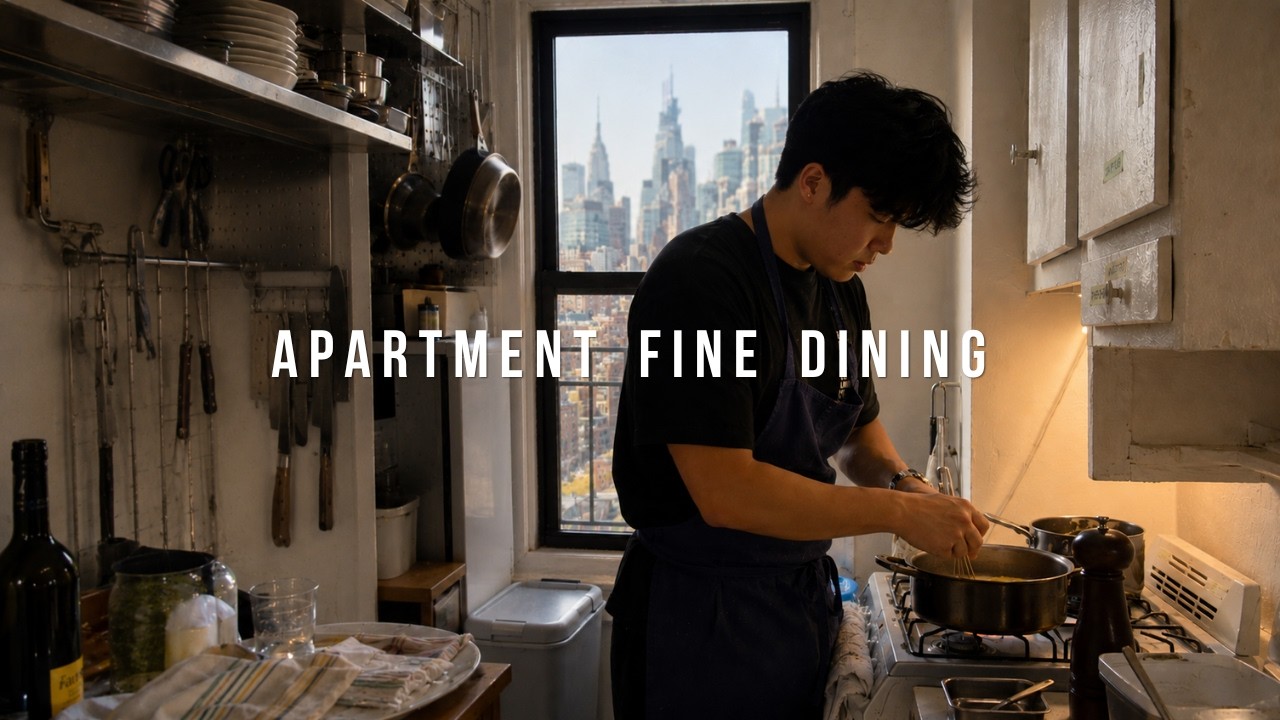 I Turned My Apartment Into a Fine Dining Restaurant I Turned My Apartment Into a Fine Dining Restaurant