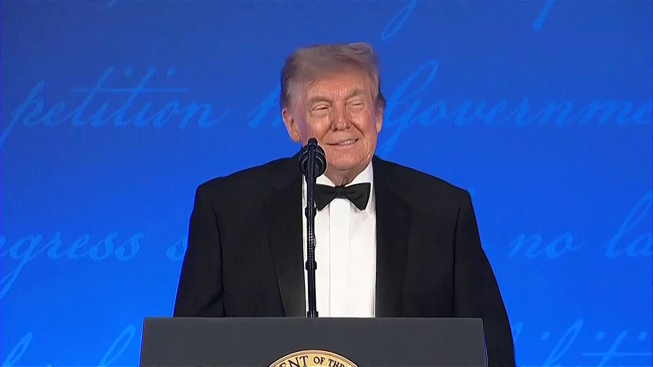 Trump slams Kaitlan Collins, Don Lemon, Anderson Cooper at White House press dinner Trump slams Kaitlan Collins, Don Lemon, Anderson Cooper at White House press dinner